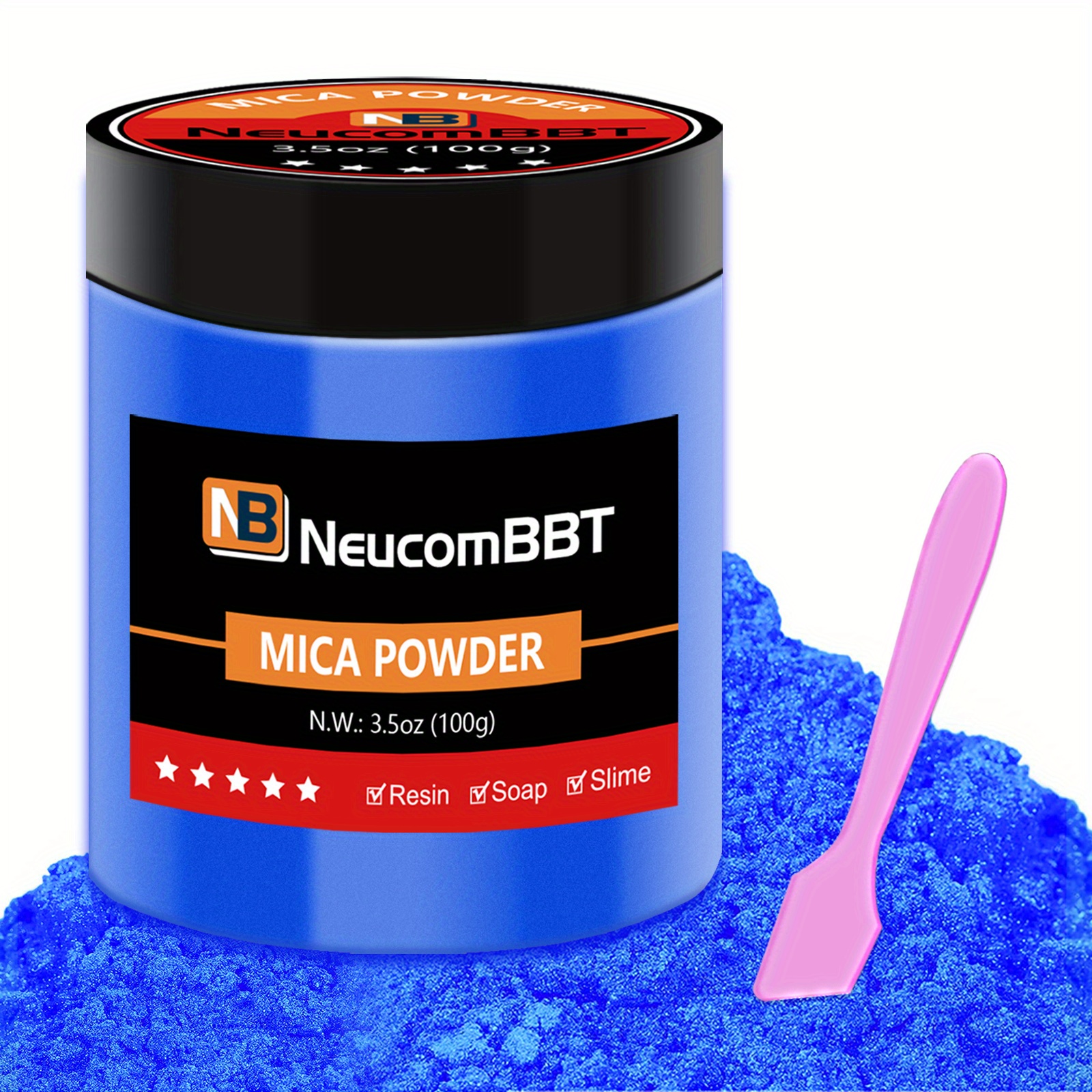 Intense Blue Mica Powder for Epoxy Resin 50 Grams – New Classic Resin