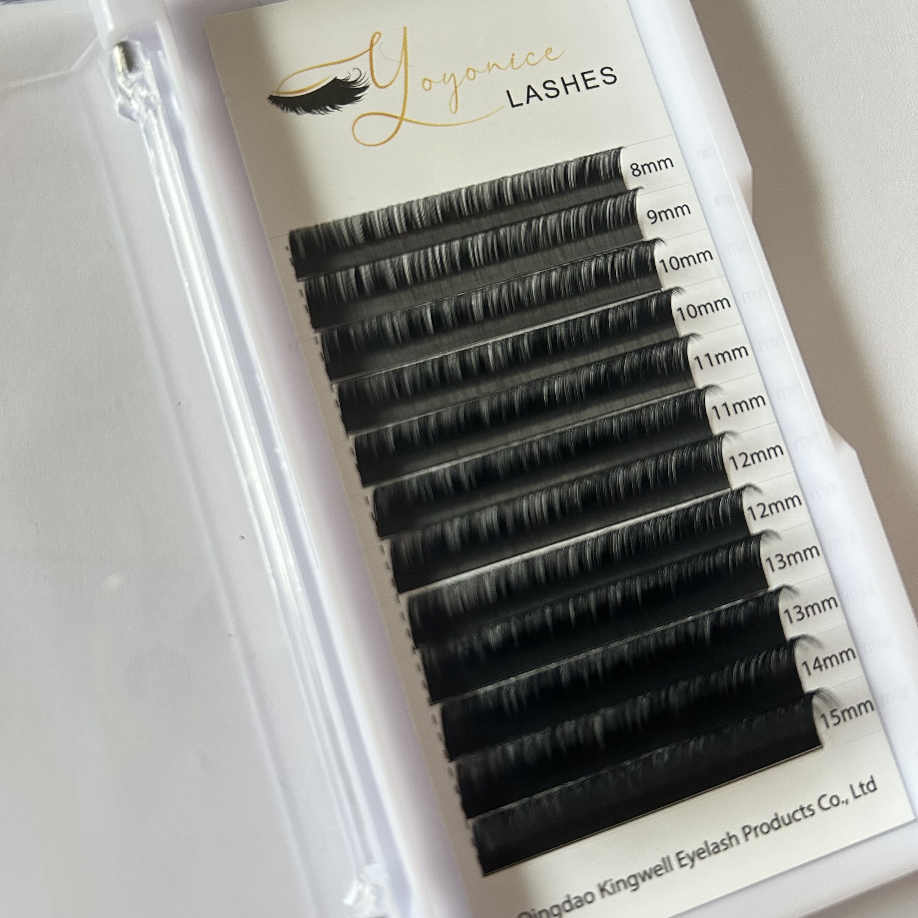 Image of Best Quality Individual Eyelash Extensions Mix8-15mm Korean Pbt Fiber Volume Lashes