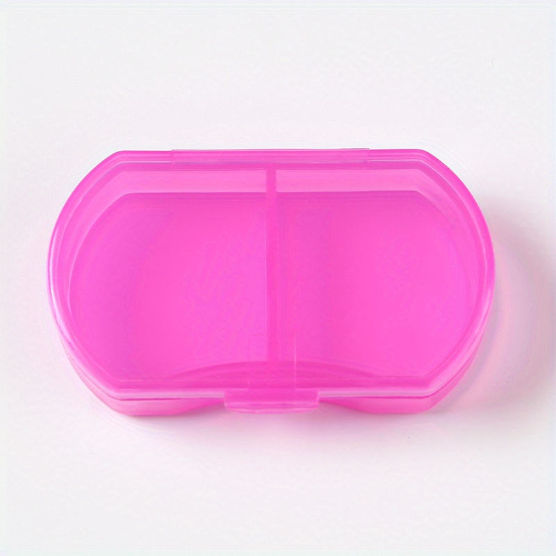 Gerich Pill Box Small, Portable Sealed Home Medicine Box Large