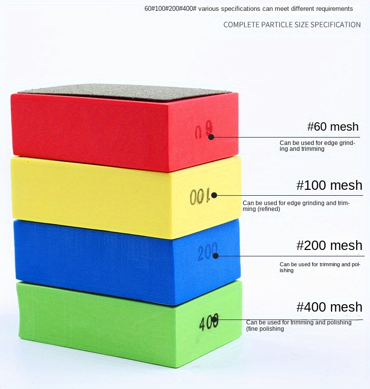 Diamond Hand Polishing Pads Diamond Sanding Blocks Reusable Temu New