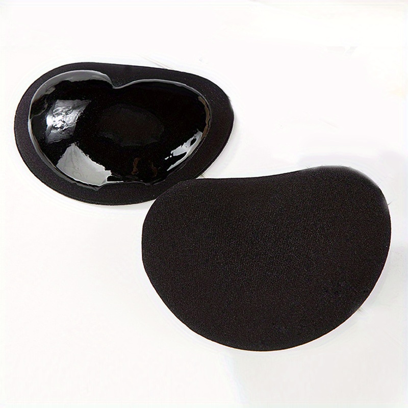 1Pair Heart Shape Silicone Bikini Push Up Bra Inserts Removable  Self-Adhesive Bra Pads