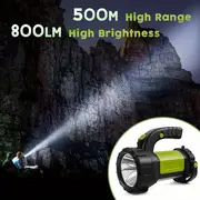 rechargeable led torch light, 1pc rechargeable led torch light long battery life battery powered portable light for emergency outdoor hiking power outages details 7
