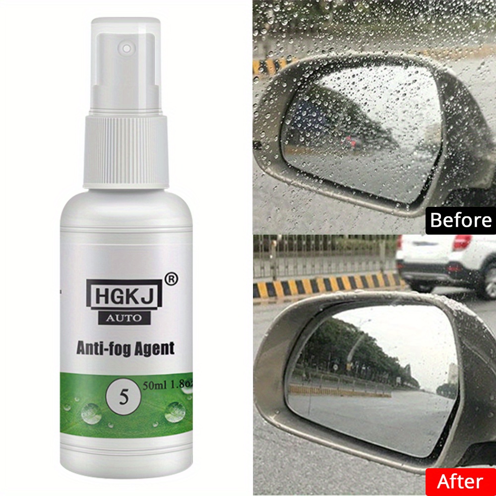 HGKJ S5 Long Lasting for Car Interior Glass Anti Fog Spray Waterproof  Rainproof Prevents Fogging Clear Vision Auto Accessories - AliExpress