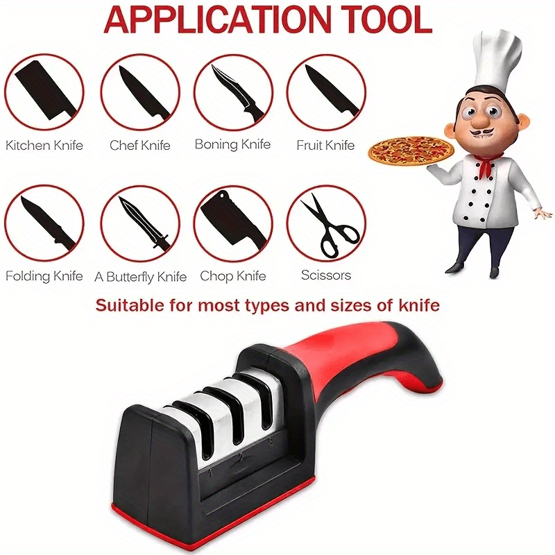 1pc hangable four section knife sharpener kitchen multi functional knife sharpener hand held quick knife sharpener new household knife sharpener kitchen accessories details 5