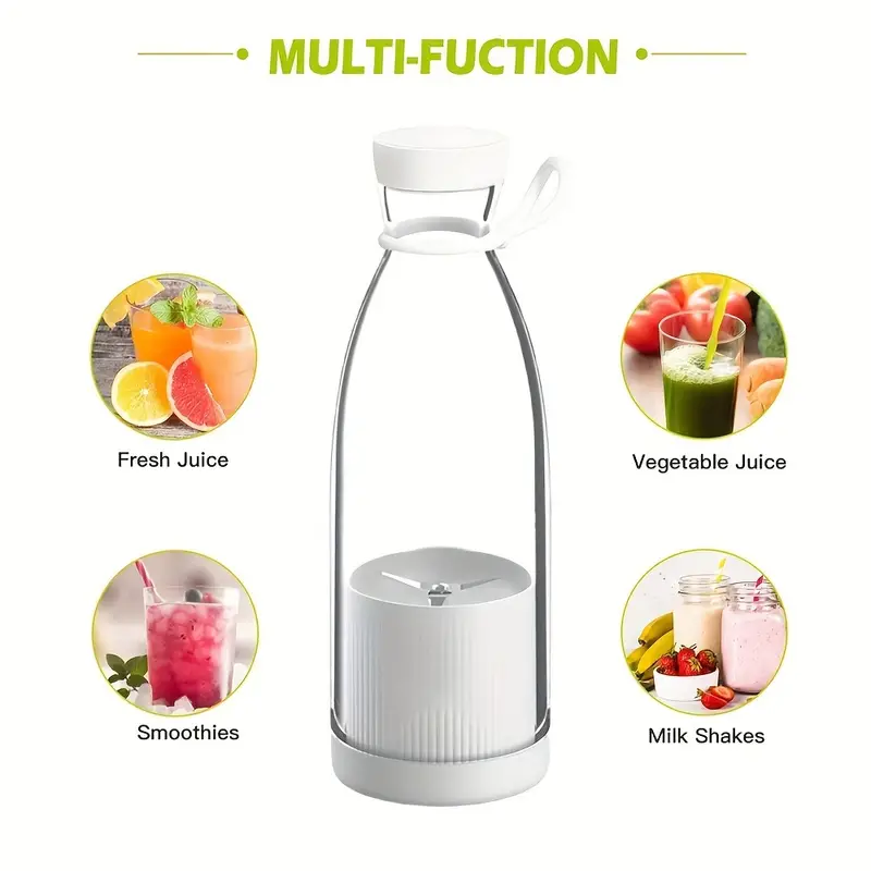 portable electric juicer blender usb mini fruit mixers juicers fruit extractors food milkshake multifunction juice maker machine details 2