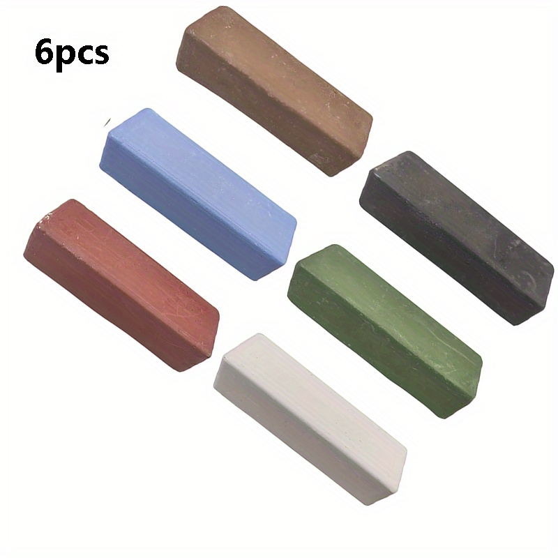 Metal Polishing Compound Kit Buffing Compound Bars Set Includes