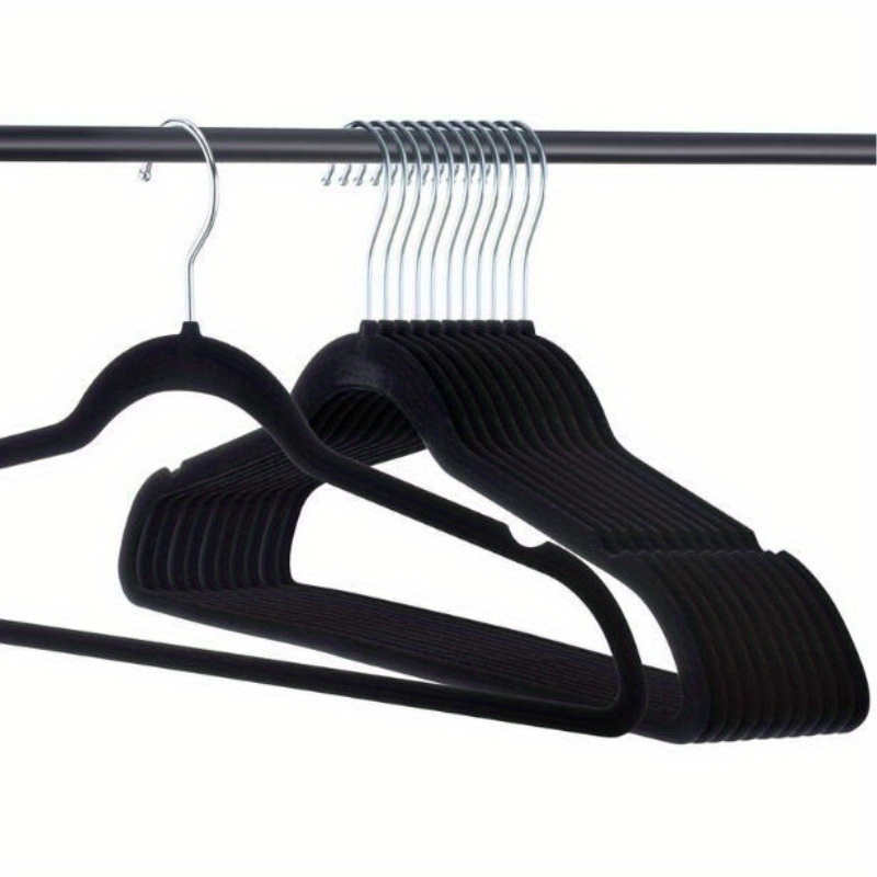 Non slip Velvet Hangers: Durable Space saving Sturdy For - Temu