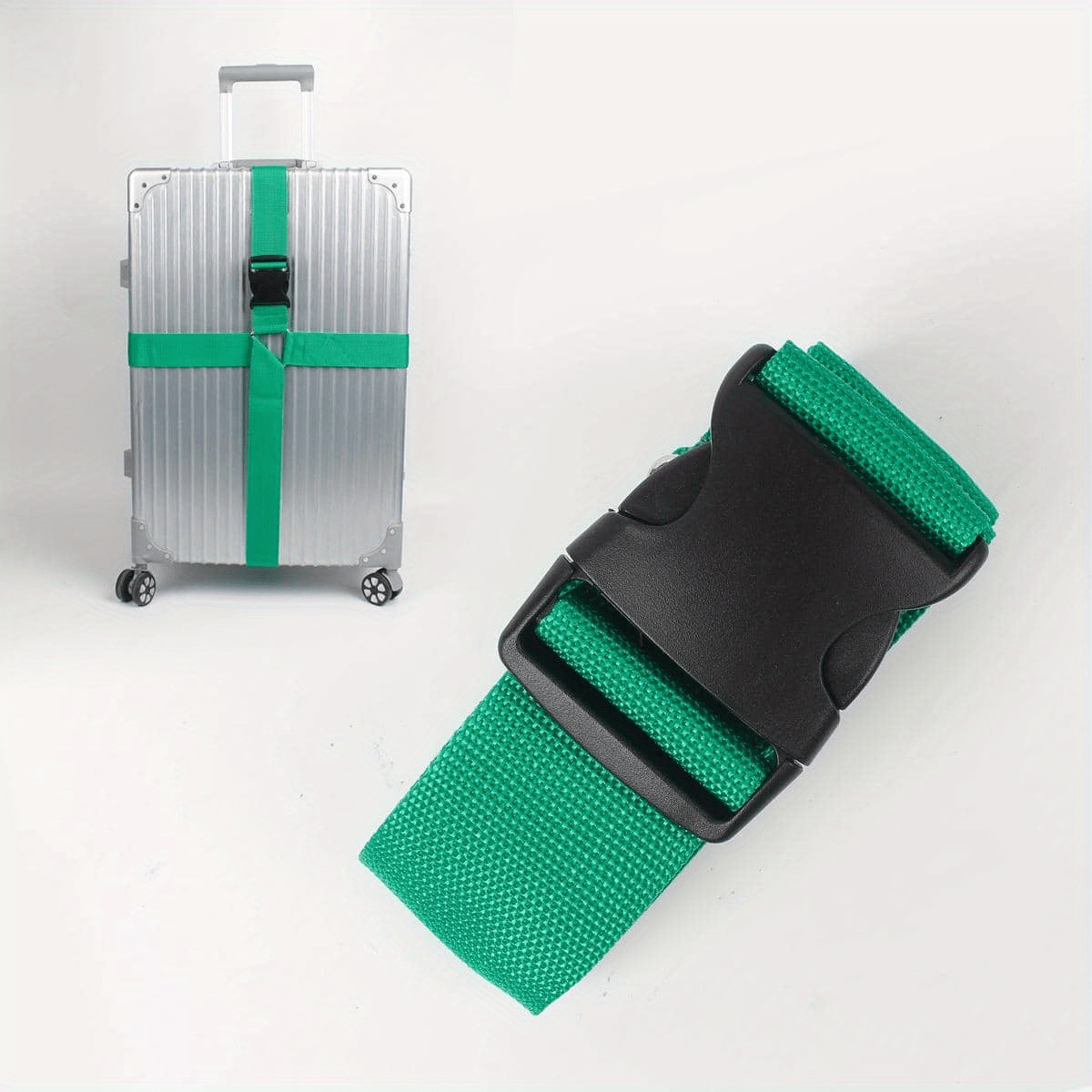 Baggage Adjustable Suitcase Luggage Straps Tie Down Belt Buckle Travel Bag  Strap