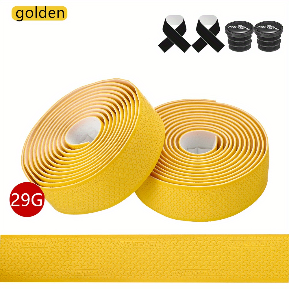 New Road Bike Bar Tape Colorful Gradient Color Handlebar Tapes EVA+PU Soft  Anti-Vibration Wrap Tape Durable Bar Bartape 2150mm