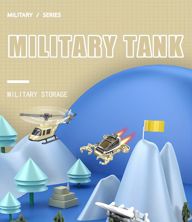 Exciting Transformable Car Tank Helicopter Toy Perfect Temu