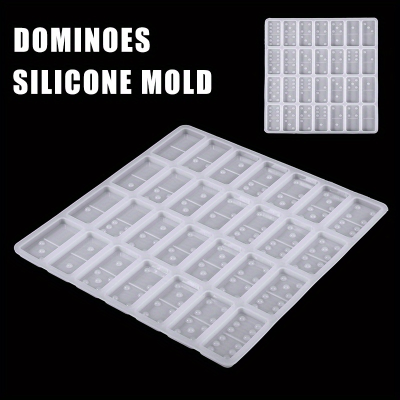 Domino Mold Silicone Resin Mold For DIY Epoxy Resin Dominoes