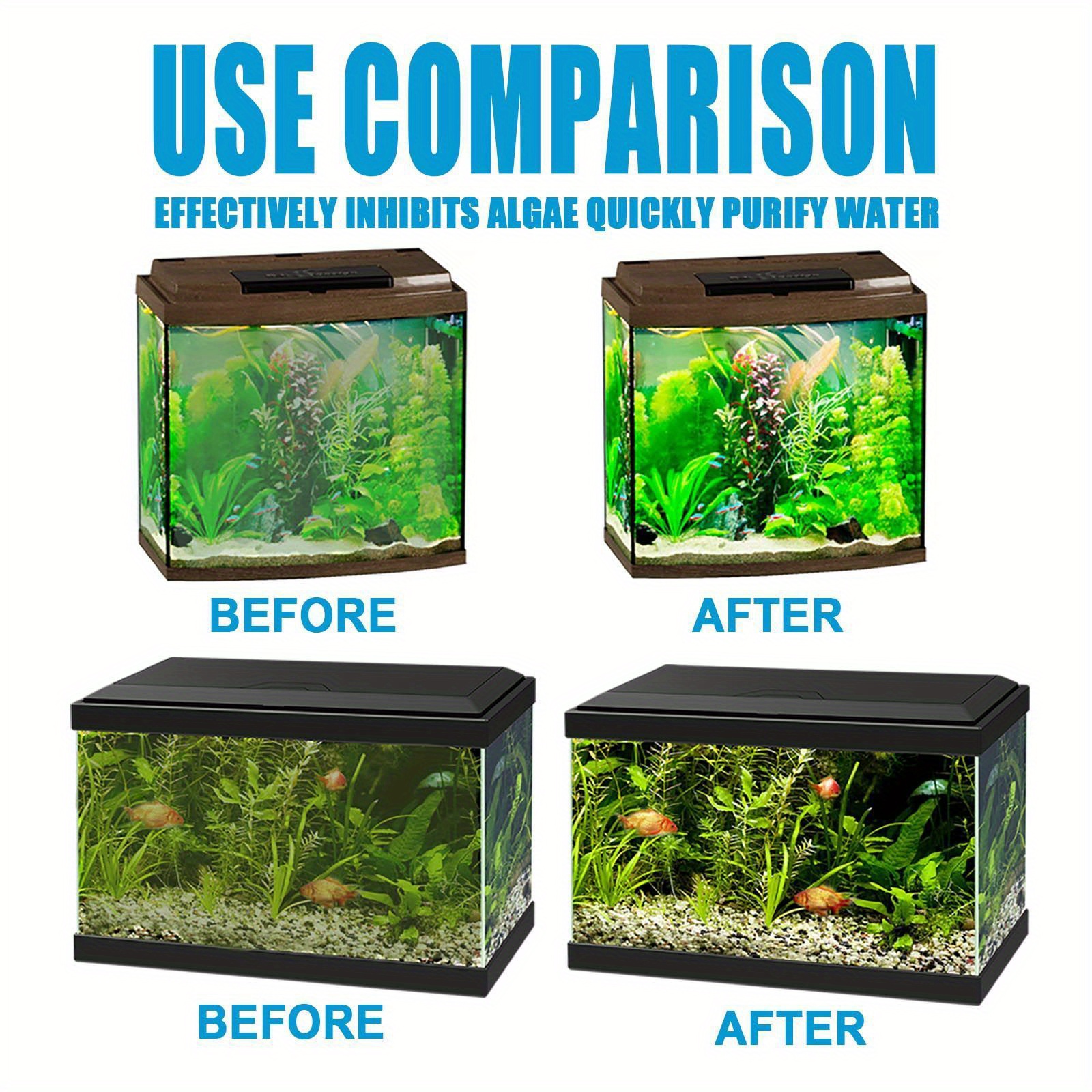 Powerful Algae Removal Potion Crystal Clear Fish Tanks Temu