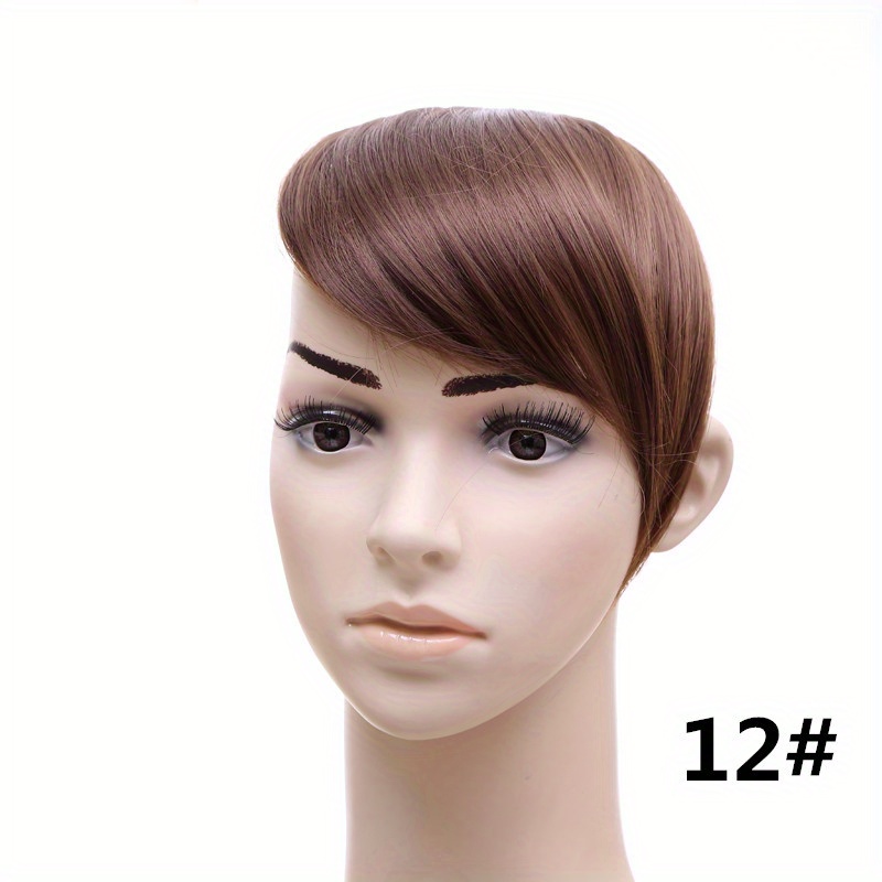 Synthetic Side Hair Bangs Clip-In One Piece for Women