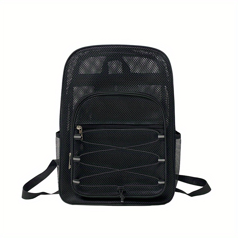 Breathable Mesh Backpack Laptop Compartment Ample Storage Temu