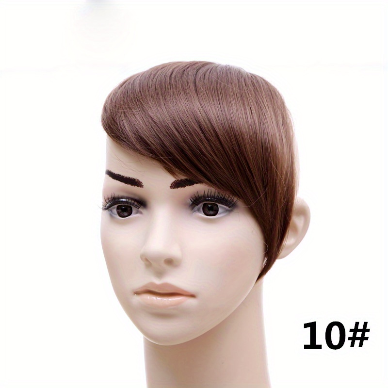 Synthetic Side Hair Bangs Clip-In One Piece for Women