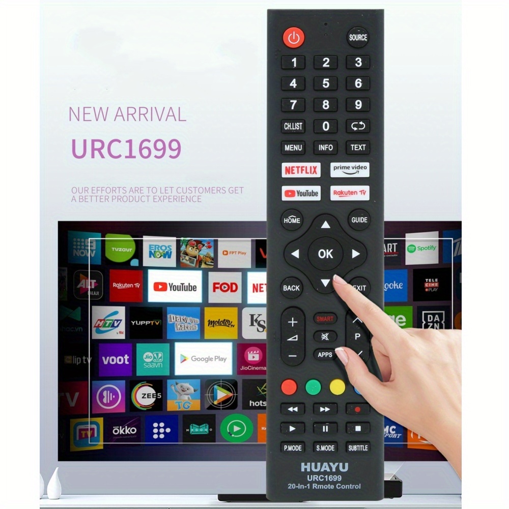 Télécommande Universelle Anglaise RM-L1030 Prenant En Charge 20