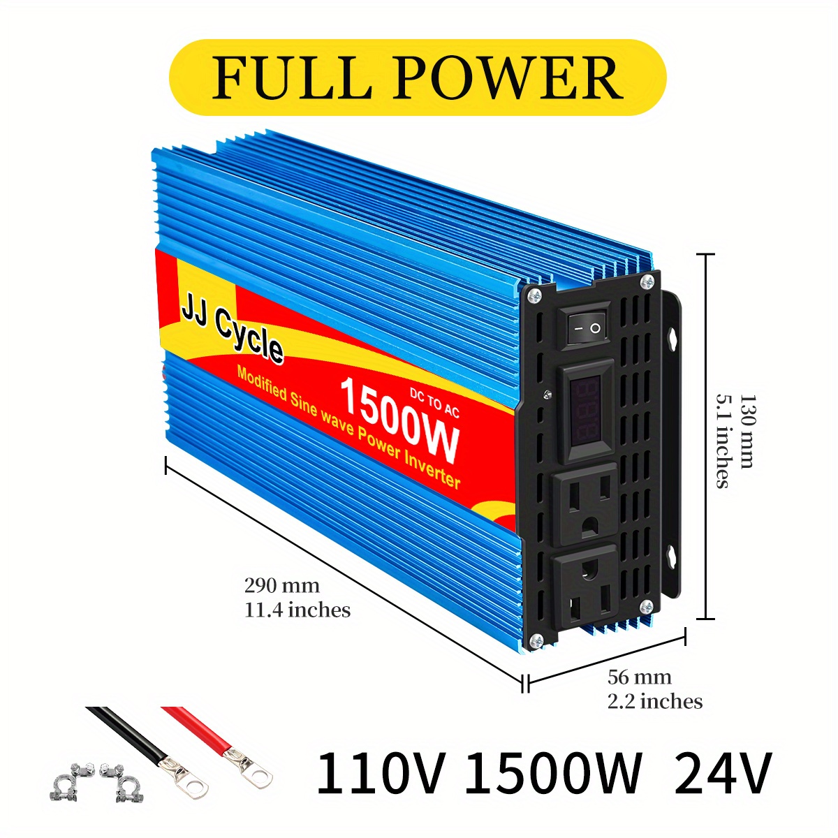 CONVERTISSEUR 1500W 24V