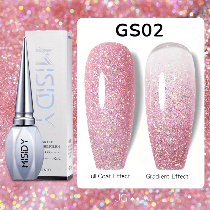 1239 BLISSED OUT 13 ml Glitter Topper Nail Polish