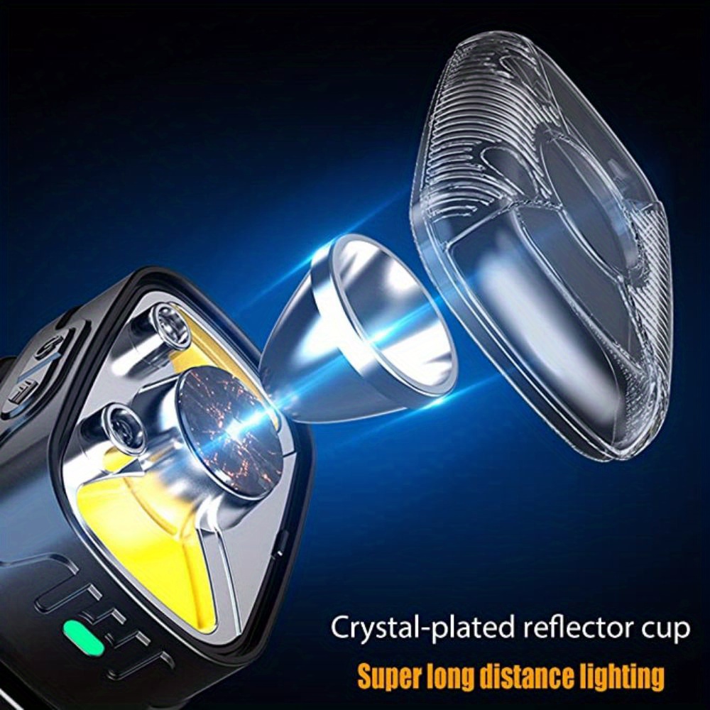 Rechargeable Headlight Motion Sensor Led Headlight 1000 Temu