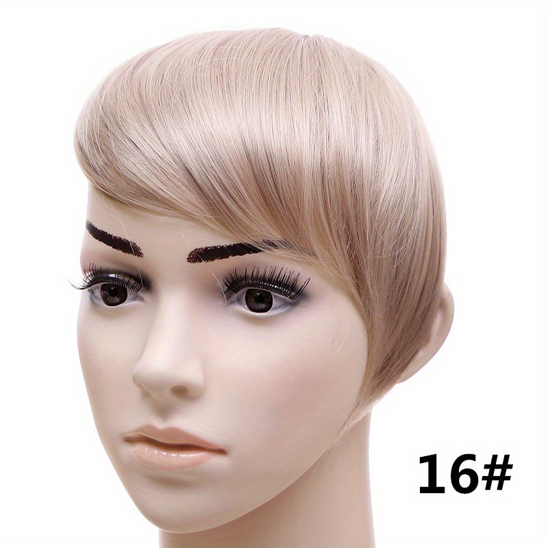 Synthetic Side Hair Bangs Clip-In One Piece for Women