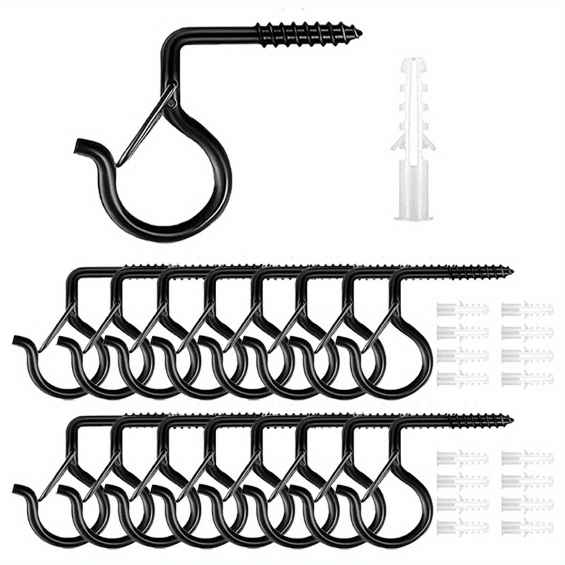 Q Hanger Hooks Screw Hook With Safety Buckle Design screw - Temu Canada