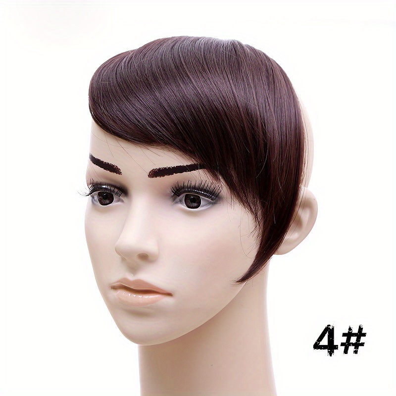 Synthetic Side Hair Bangs Clip-In One Piece for Women