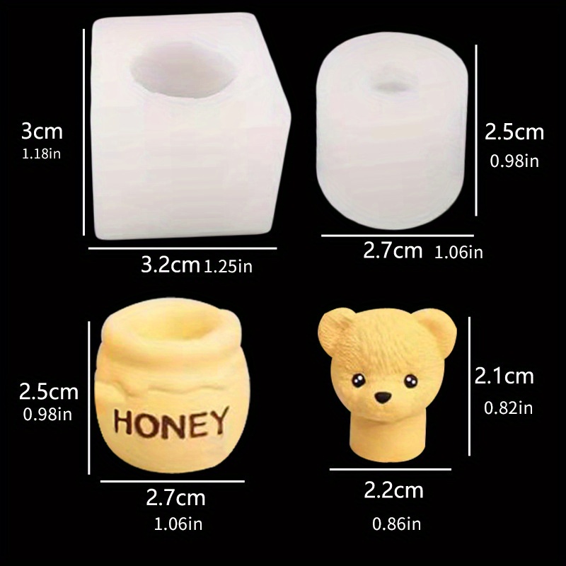 Honey Bear Candle