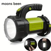 rechargeable led torch light, 1pc rechargeable led torch light long battery life battery powered portable light for emergency outdoor hiking power outages details 1