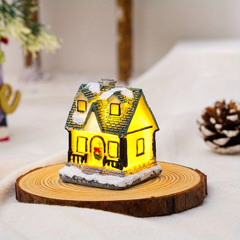 Weekend Holiday Project: Glowing Mini House Ornaments Made From Toilet  Tubes! — super make it