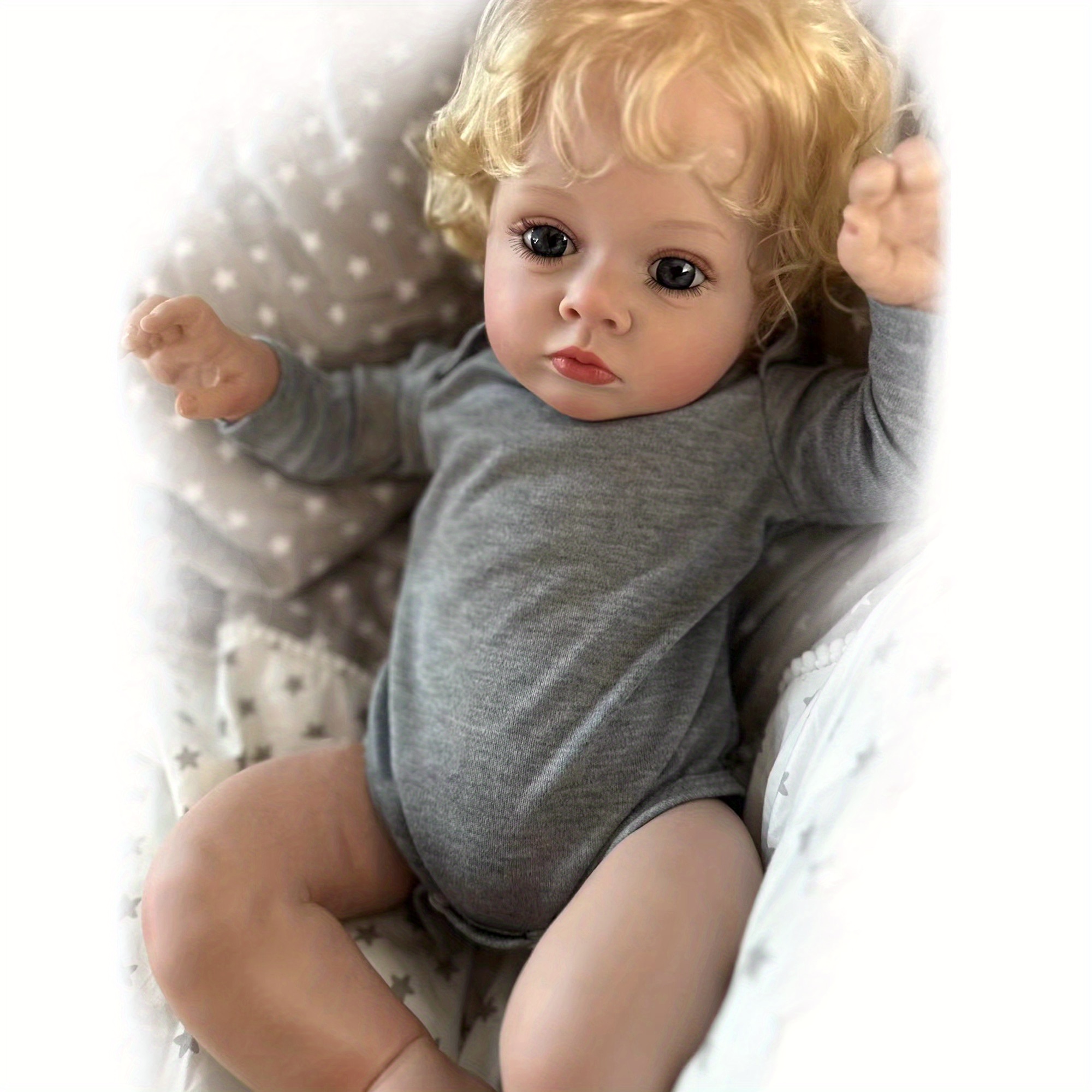 21-22 Inch Lovely Tutti Reborn Dolls Artist Painted Bebe Reborn Doll With  Rooted Hair For Children's Toy Bebê Reborn