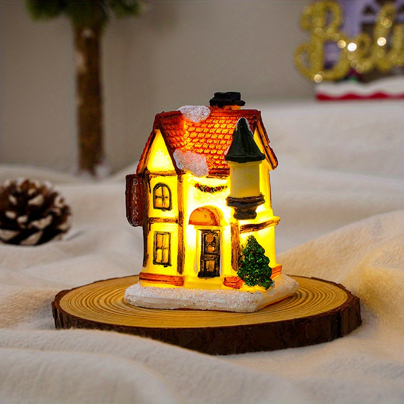 Weekend Holiday Project: Glowing Mini House Ornaments Made From Toilet  Tubes! — super make it