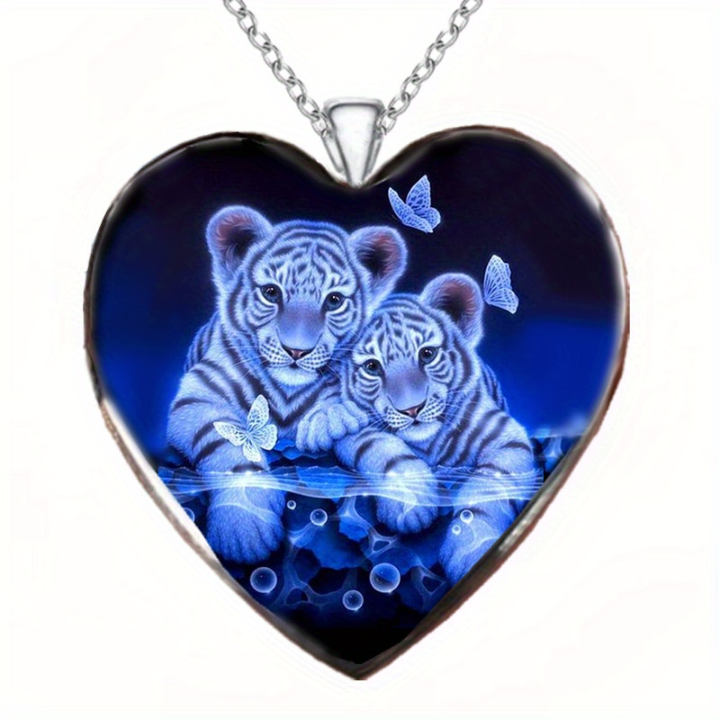 Collar Gato de Plata – El Tigre Azul