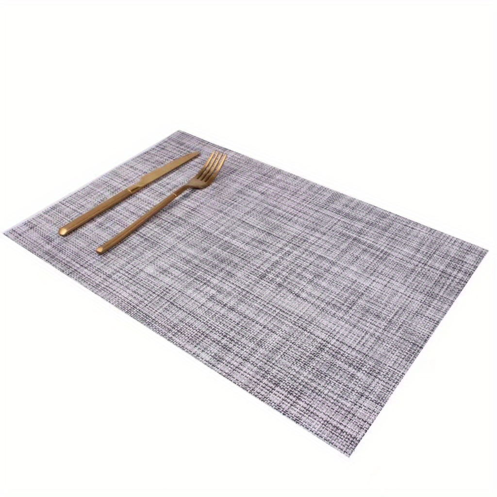 Ins Table Mat Korean Plant Series Table Mat Cotton Linen Waterproof Cover Cloth  Pad Placemat Heat Insulation Pad 