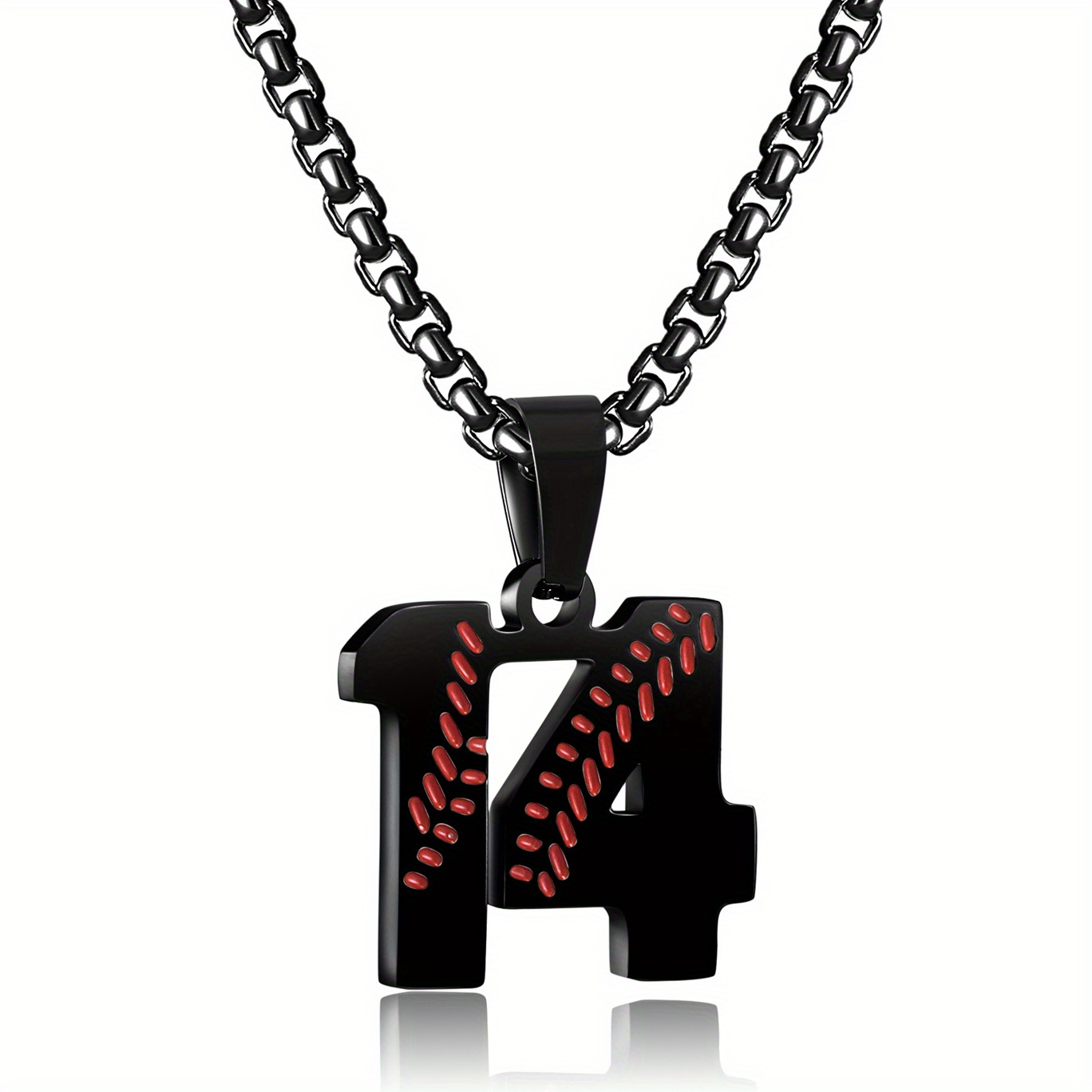 Baseball Number Necklace For Boy 0-9 Athletes Jersey Number Necklace  Stainless Steel Chain Baseball Charm Pendant Personalized Baseball Gift For  Men | Fruugo IT