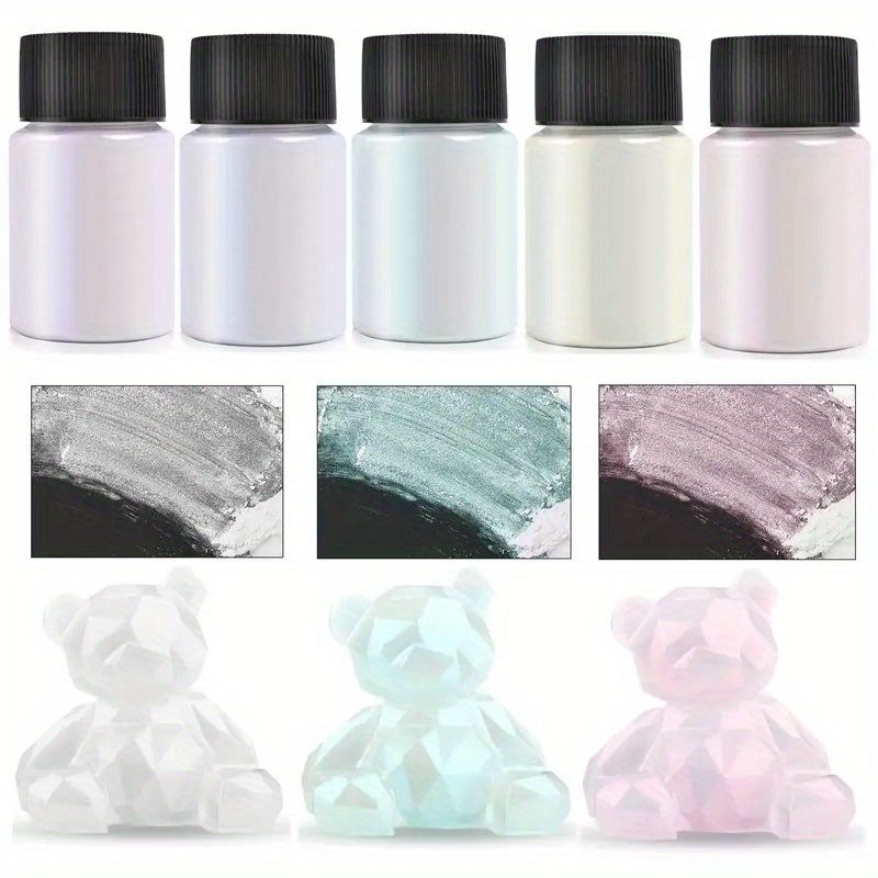 Bottle Mermaid Color Pearlescent Powder Pigment Glitter Mica - Temu