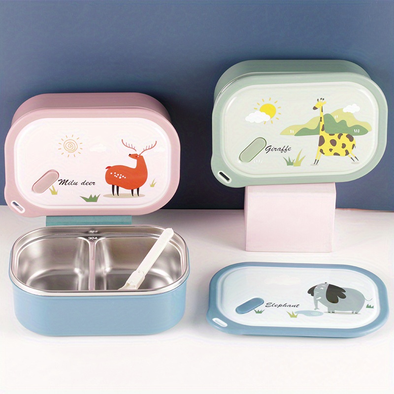 Stainless Steel Bento Box Portable Lunch Box Teens Adult - Temu