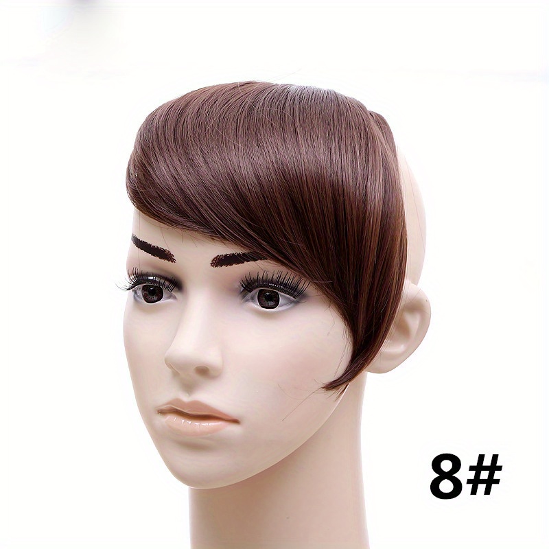 Synthetic Side Hair Bangs Clip-In One Piece for Women