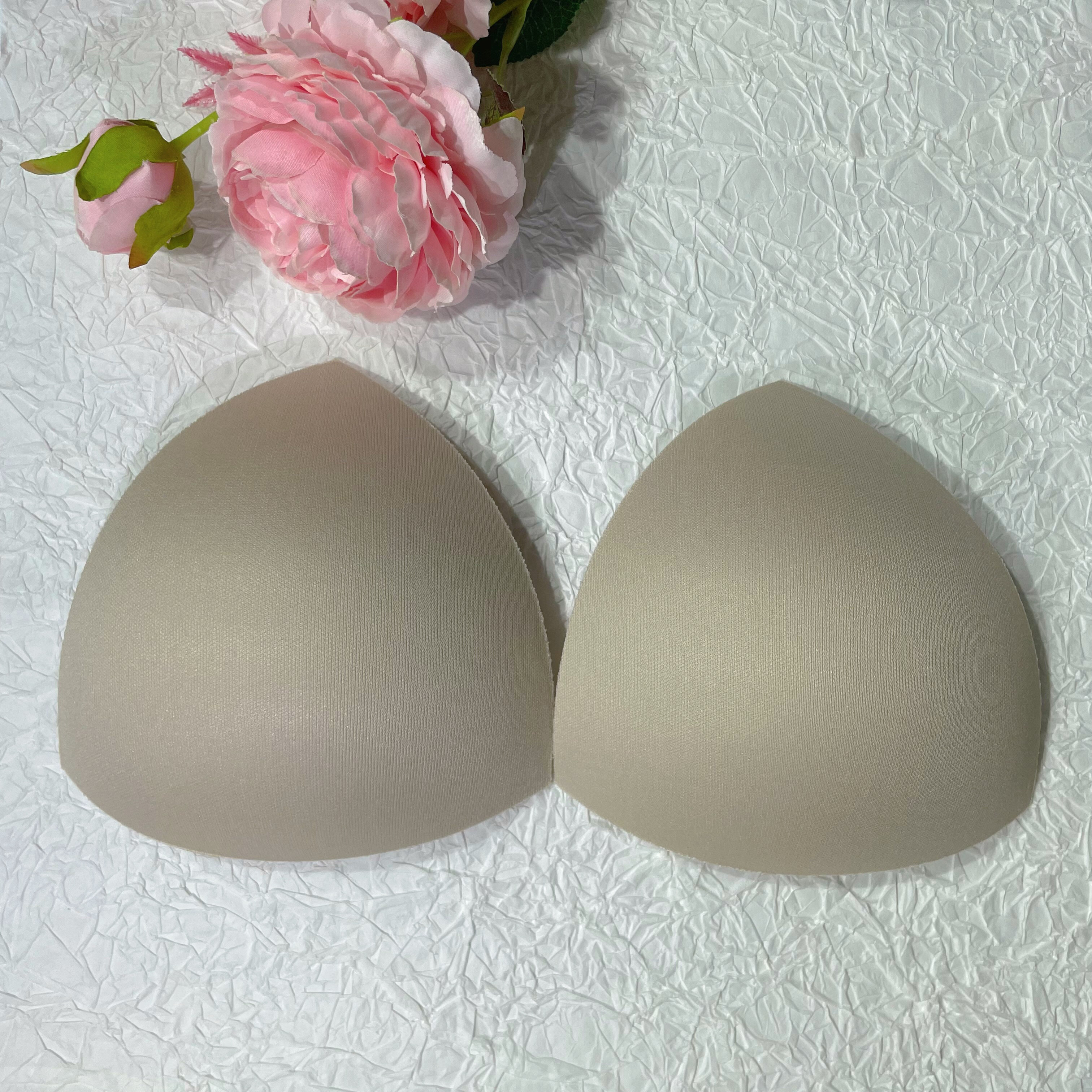 Sponge Bra Insert Pads, Triangle Cups Anti-convex Chest Enhancer Pads, Women's Lingerie & Underwear Accessories