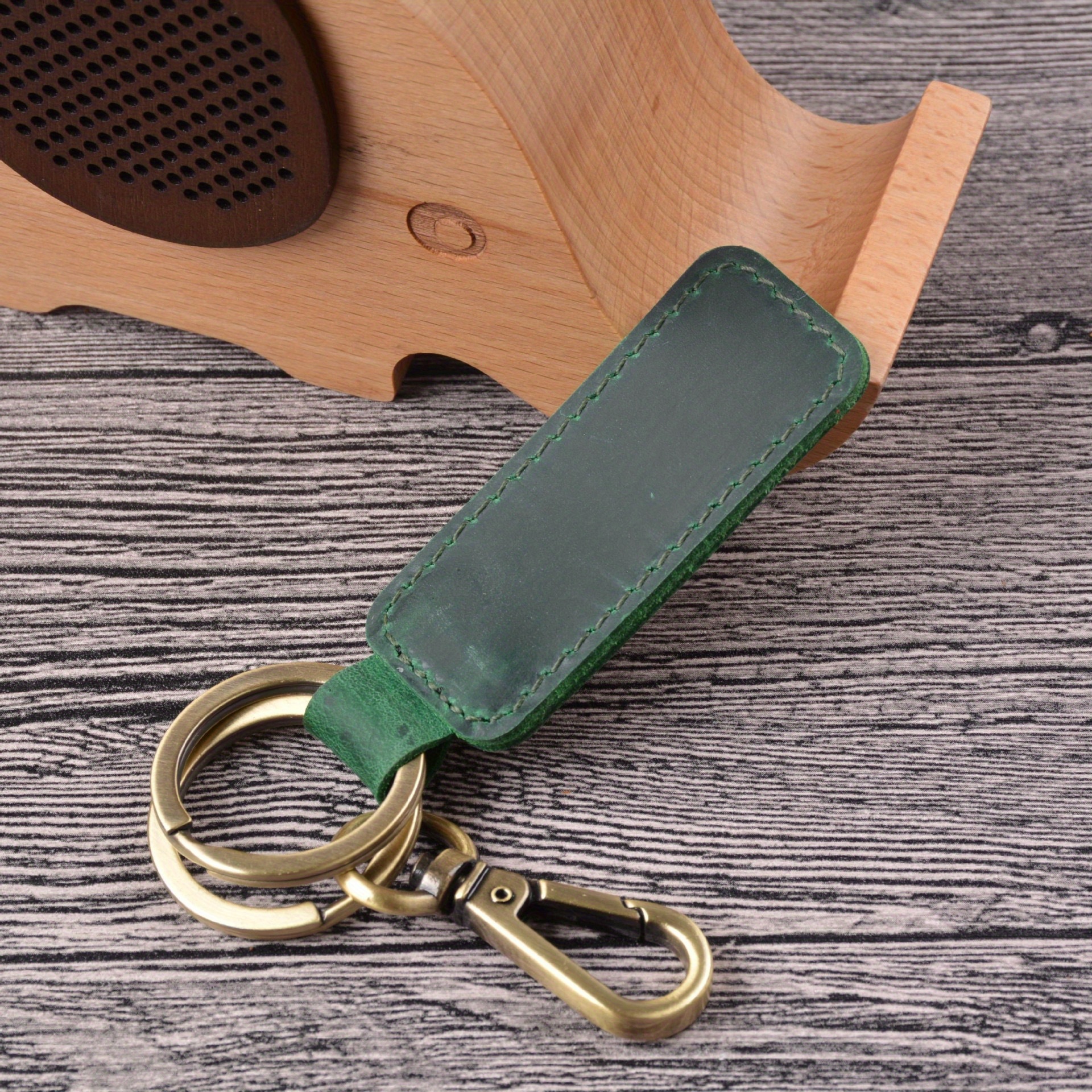 Custom Carabiner Leather Key Chain