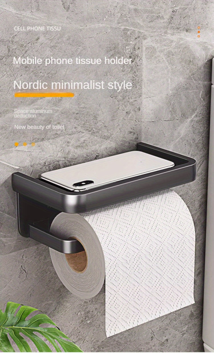 Intelligent Bathroom Kitchen Paper Towel Box, Punch-free Automatic Out Paper  Towel Holder, Large Roll Paper Box, Toilet Roll Paper Box - Temu
