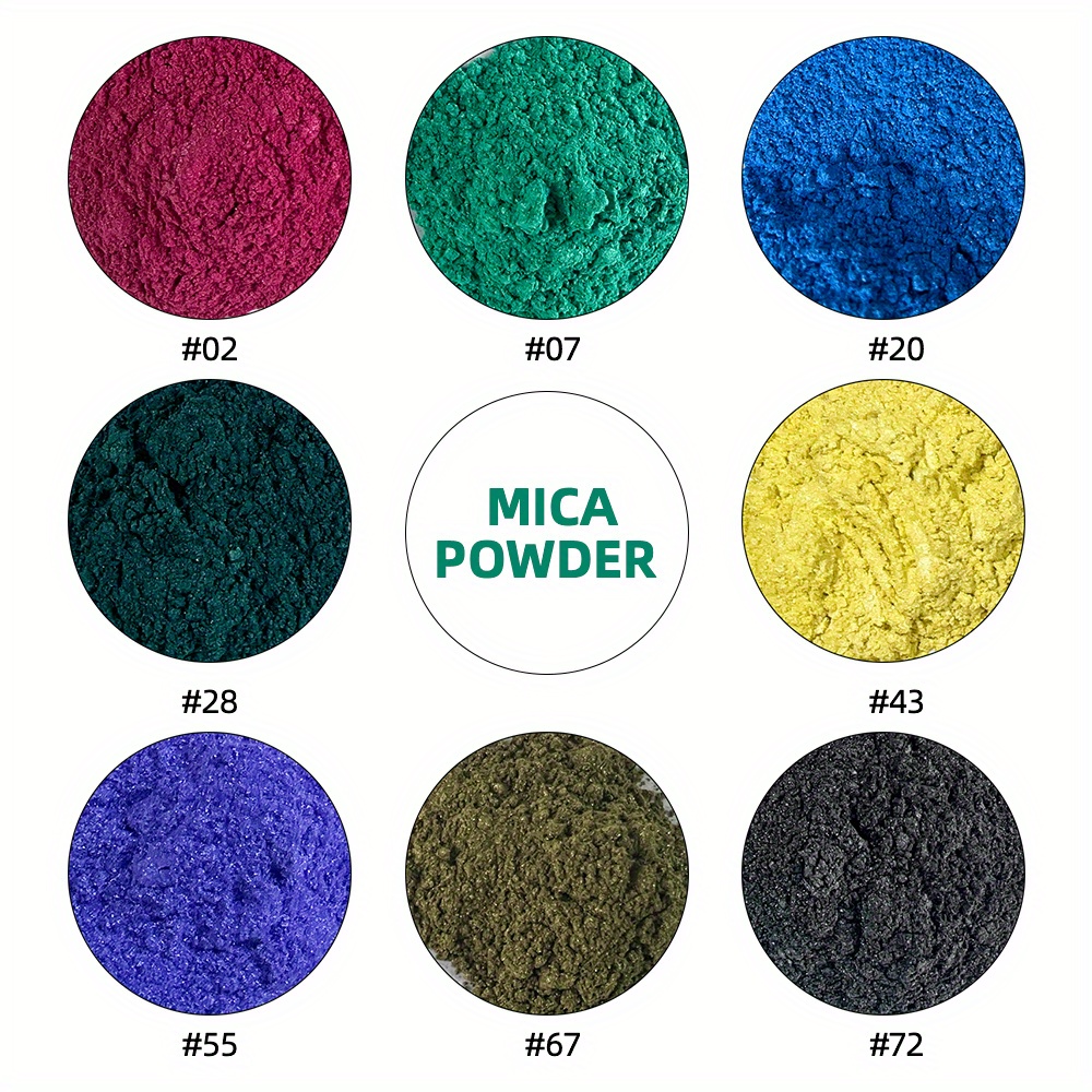 Mica Powder Blue 100g Effect Colorant Pigment Multipurpose DIY Arts And  Crafts Additive Or Epoxy Resin, Tumblers, Bath Bomb, Soap Dye, Slime,  Candle