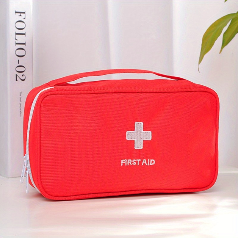 First Aid Kit Bag Family Epidemic Prevention Kit Empty Temu