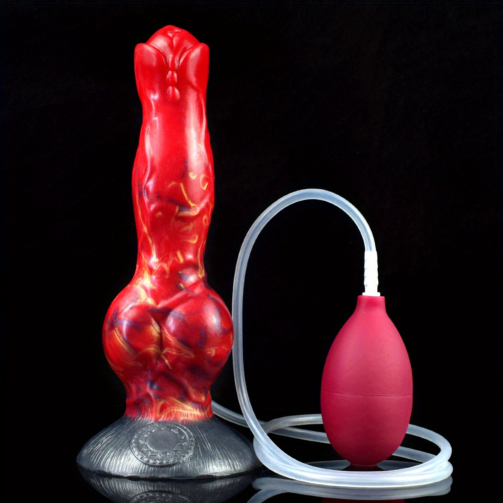 1pc 8 Pollici Realistico Dildo Squirting Lupo Animale Dildo - Temu Italy