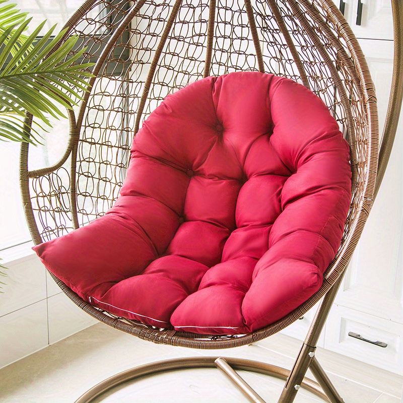 Removable And Washable Swing Chair Cushion Thick Nest Single - Temu
