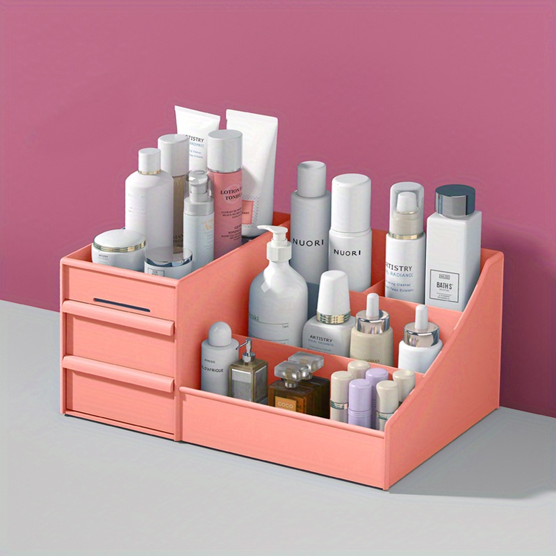 NWK Makeup Organiser Large Cosmetic Storage Box Skin Care Organiser Li –  TweezerCo