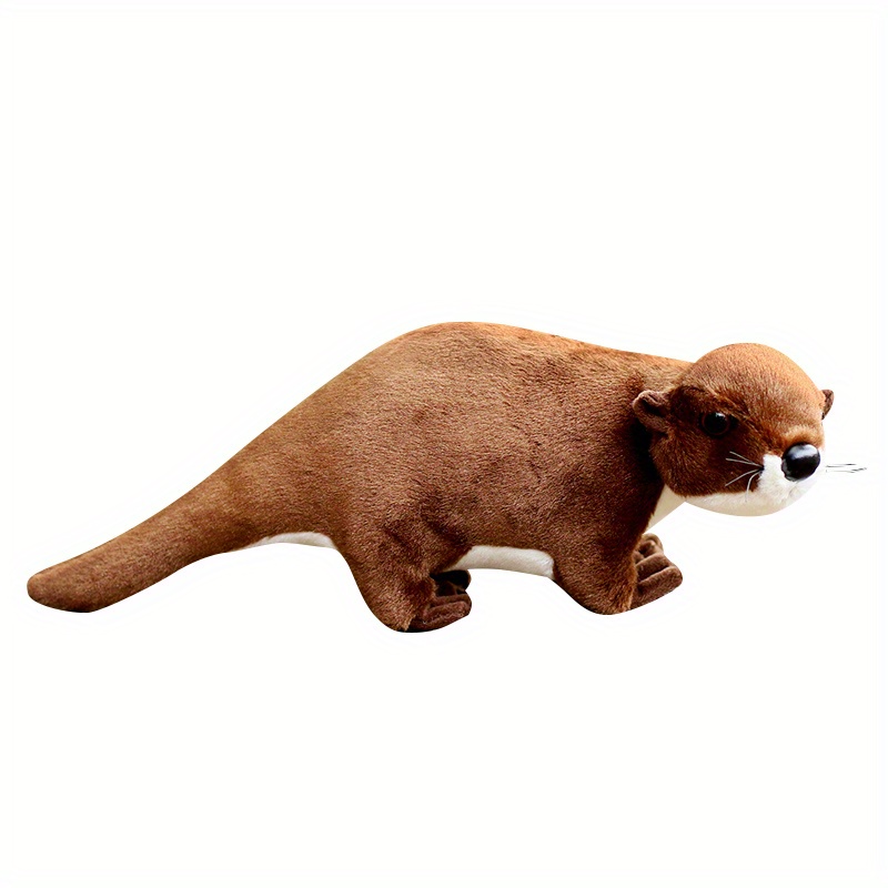 1 pièce Mignon Doux En Peluche Loutre Sac À Dos , Créatif Loutre Animal En  Peluche Sac Porté Épaule Cadeau D'Anniversaire