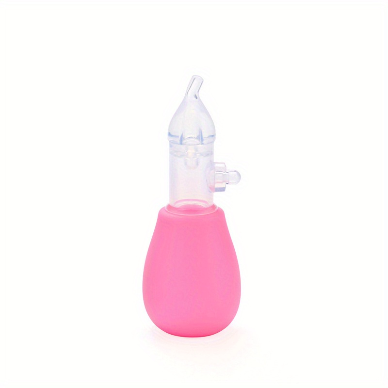 Baby Nasal Aspirator Baby Nose Sucker Cleaner Silicone Soft Tube Reusable  Nose Sucker Easy Squeeze Nose Ear Bulb Syringe Baby Essentials Must Haves