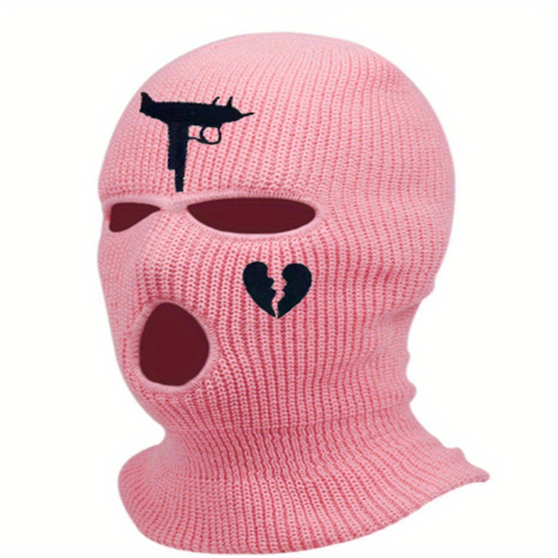 Winter Knitted Beanie Hat Warm Windproof