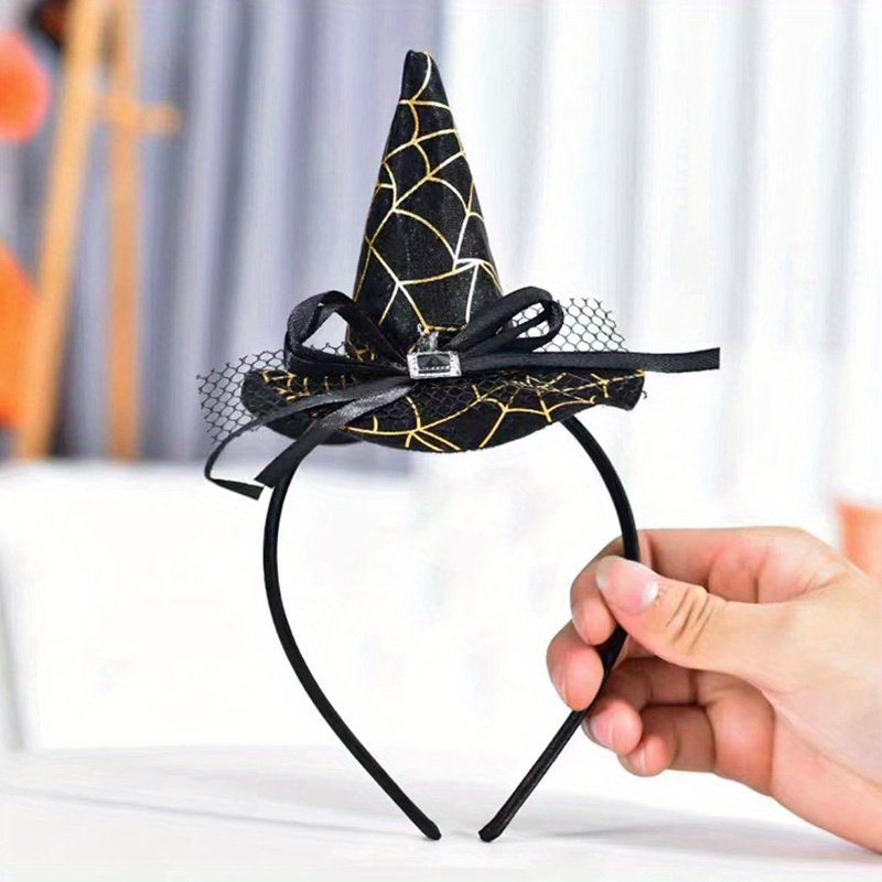 1 Pezzo Cerchietto Per Capelli A Forma Di Cappello Di Halloween