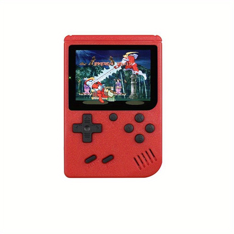 Portable Video Game Console 400 Retro Games Av Output Two Roles Gamepad Lcd  Screen Video Game Player For Children Gifts - Handheld Game Players -  AliExpress